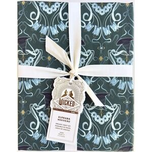 Pottery Barn Teen Wicked Elphaba Nouveau Organic Queen Sheet Set NWT Retail $159